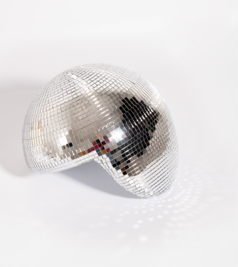 Boule disco fondue