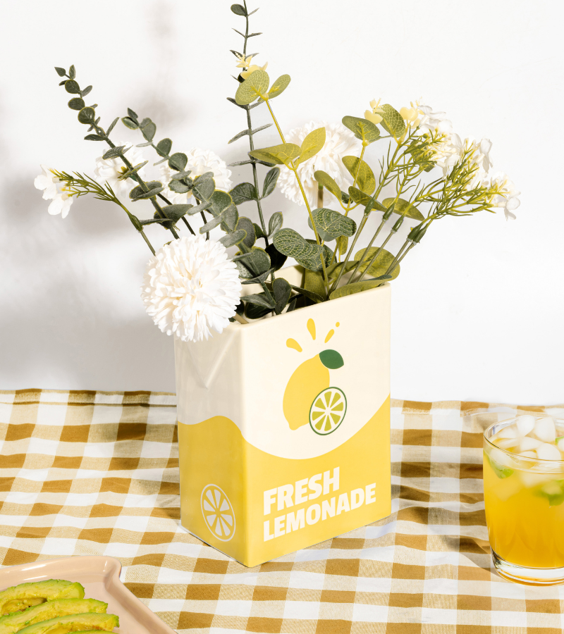 Vase brique de limonade