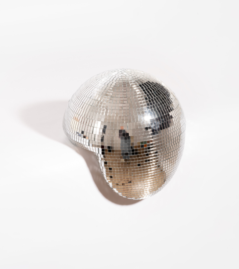 Boule disco fondue