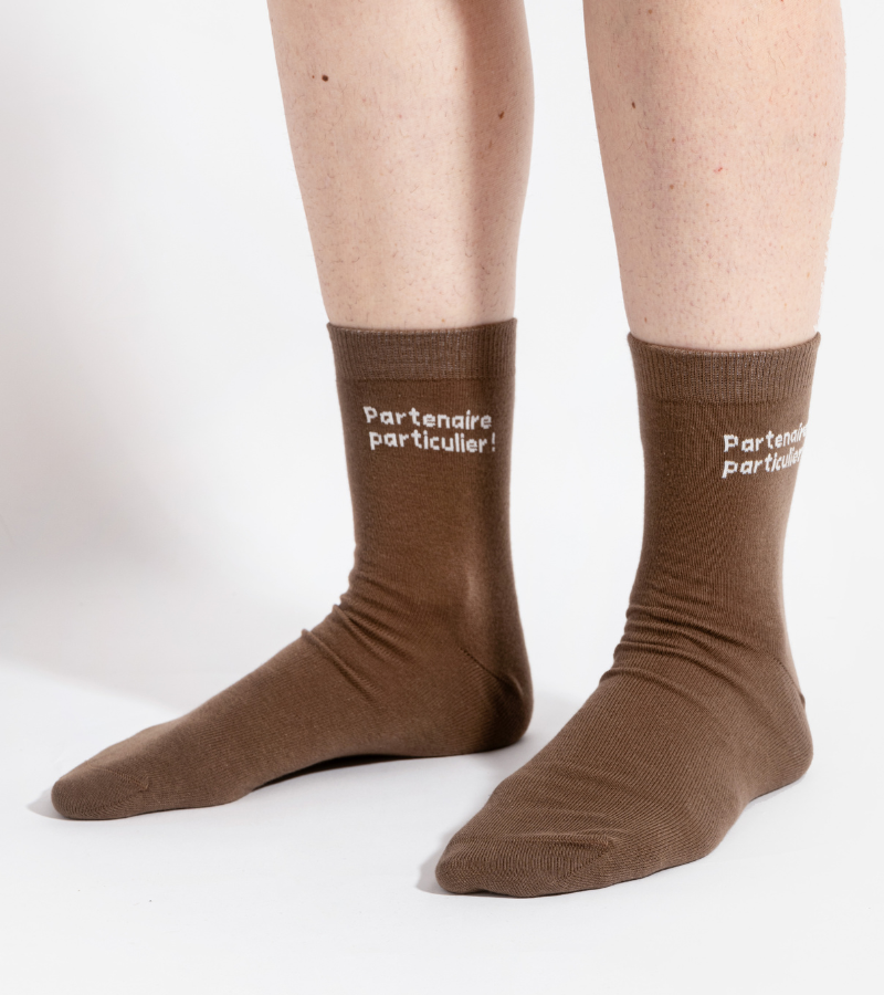 Chaussettes partenaire particulier