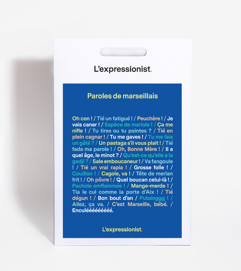 Poster - Paroles de marseillais