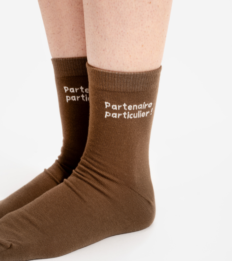 Chaussettes partenaire particulier