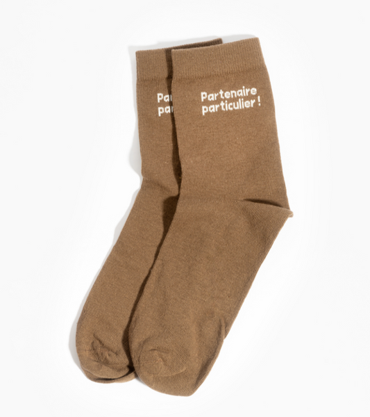 Chaussettes partenaire particulier