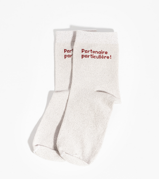 Chaussettes partenaire particulière