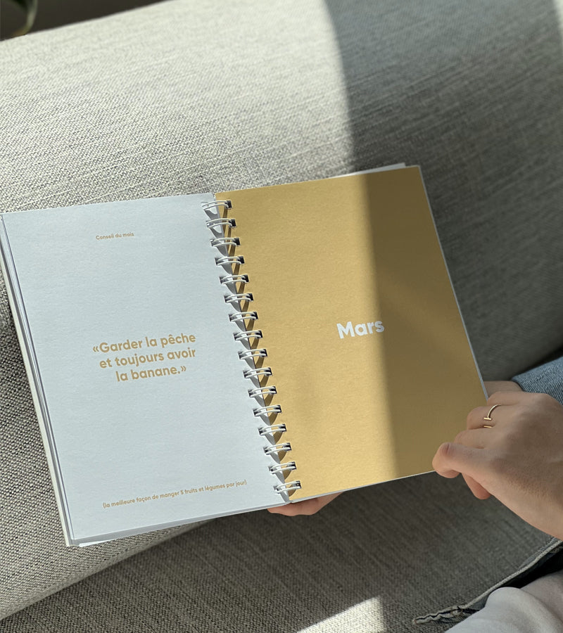 Agenda Planner Moodtivation - 12 mois pour briller