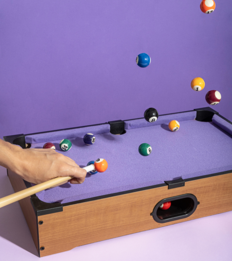 Billard de table - Lilas