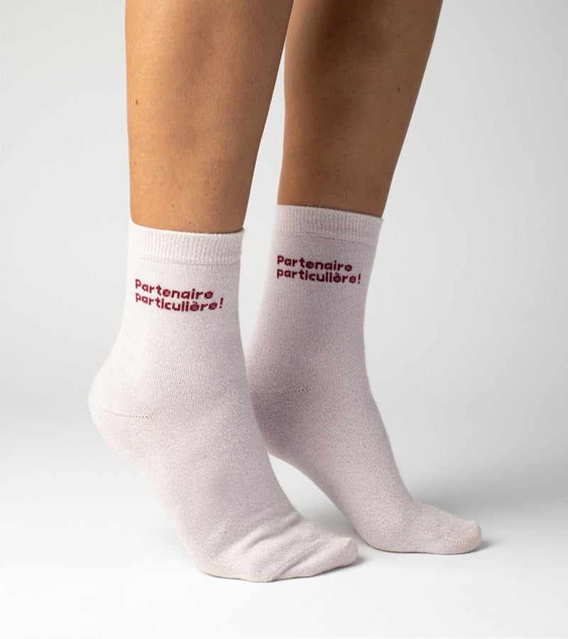 Chaussettes partenaire particulière