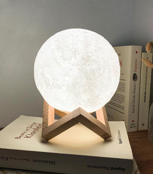 Lampe lune lumineuse