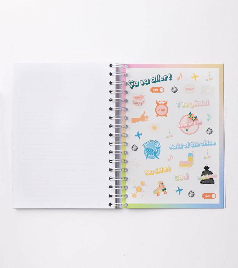 Agenda Planner Moodtivation - 12 mois pour briller