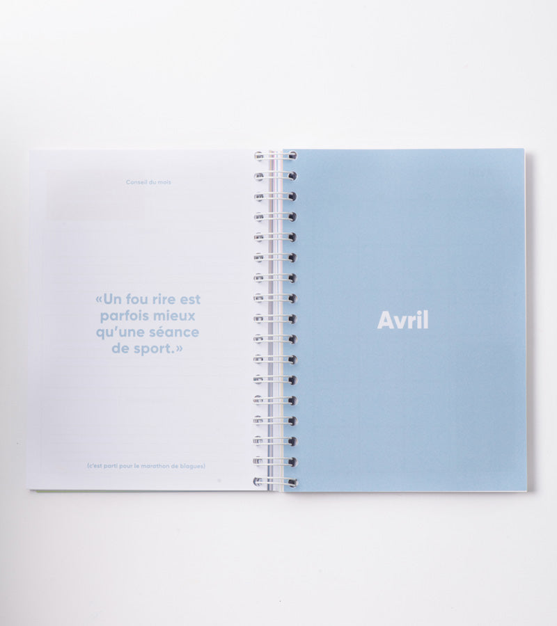 Agenda Planner Moodtivation - 12 mois pour briller